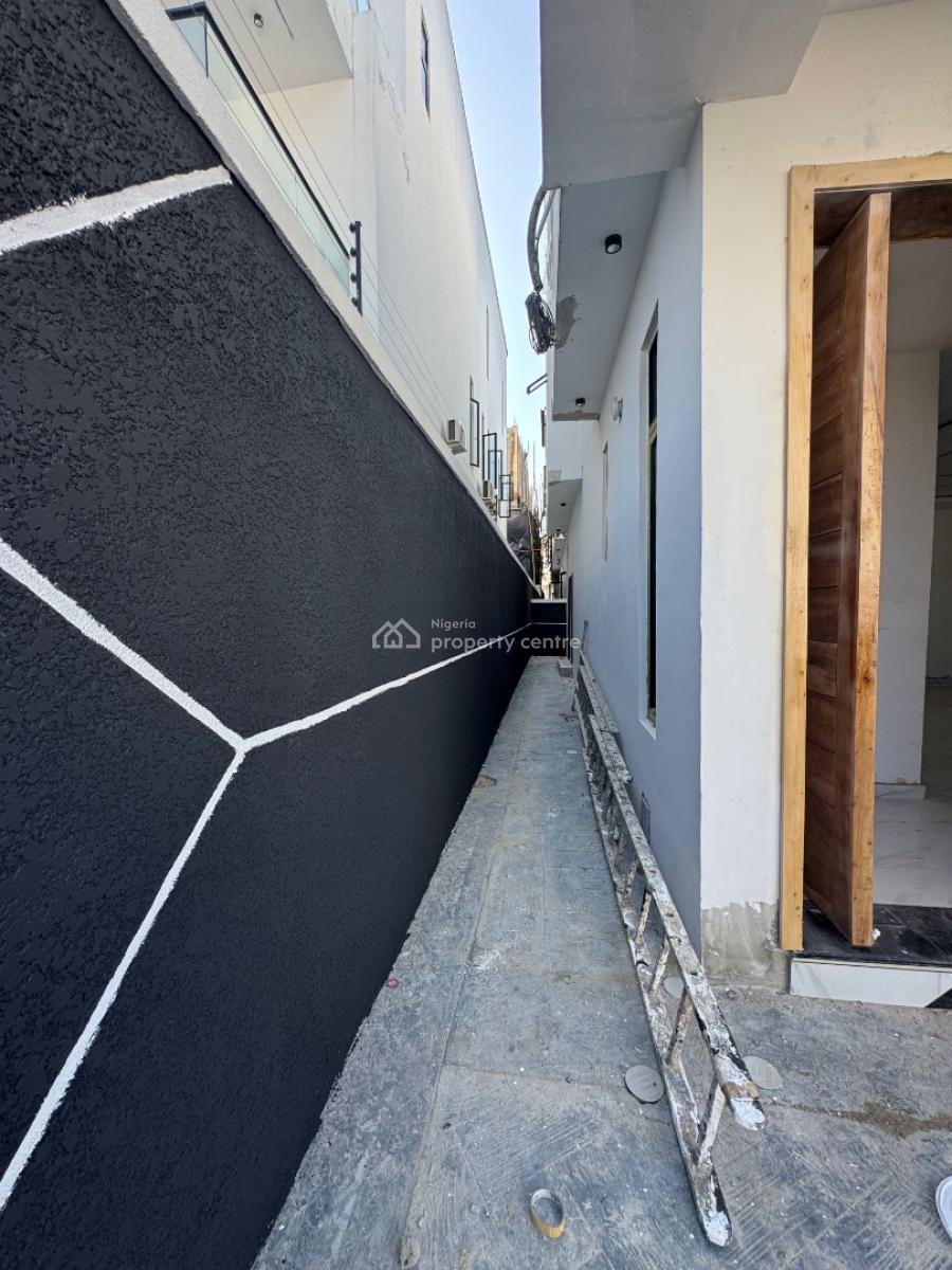 Newly Built 5 Bedroom Duplex with Bq Fully Detached with Big Compound, Chevron Alternative Lekki, Lekki, Lagos, Detached Duplex for Sale
