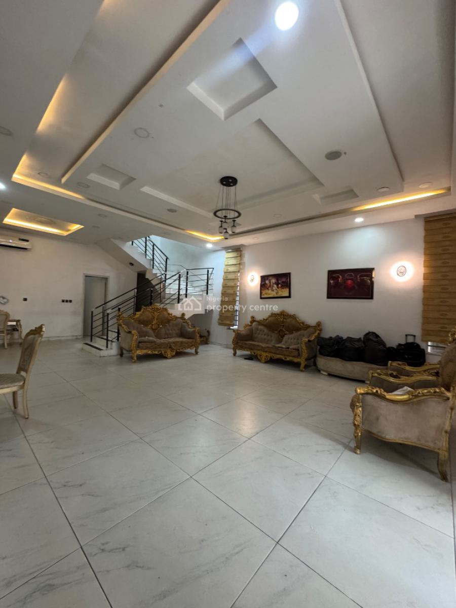 Very Spacious 5 Bedroom Duplex with Bq Can Park 6 Cars  at Osapa, Osapa Lekki Legos State, Lekki, Lagos, Detached Duplex for Sale