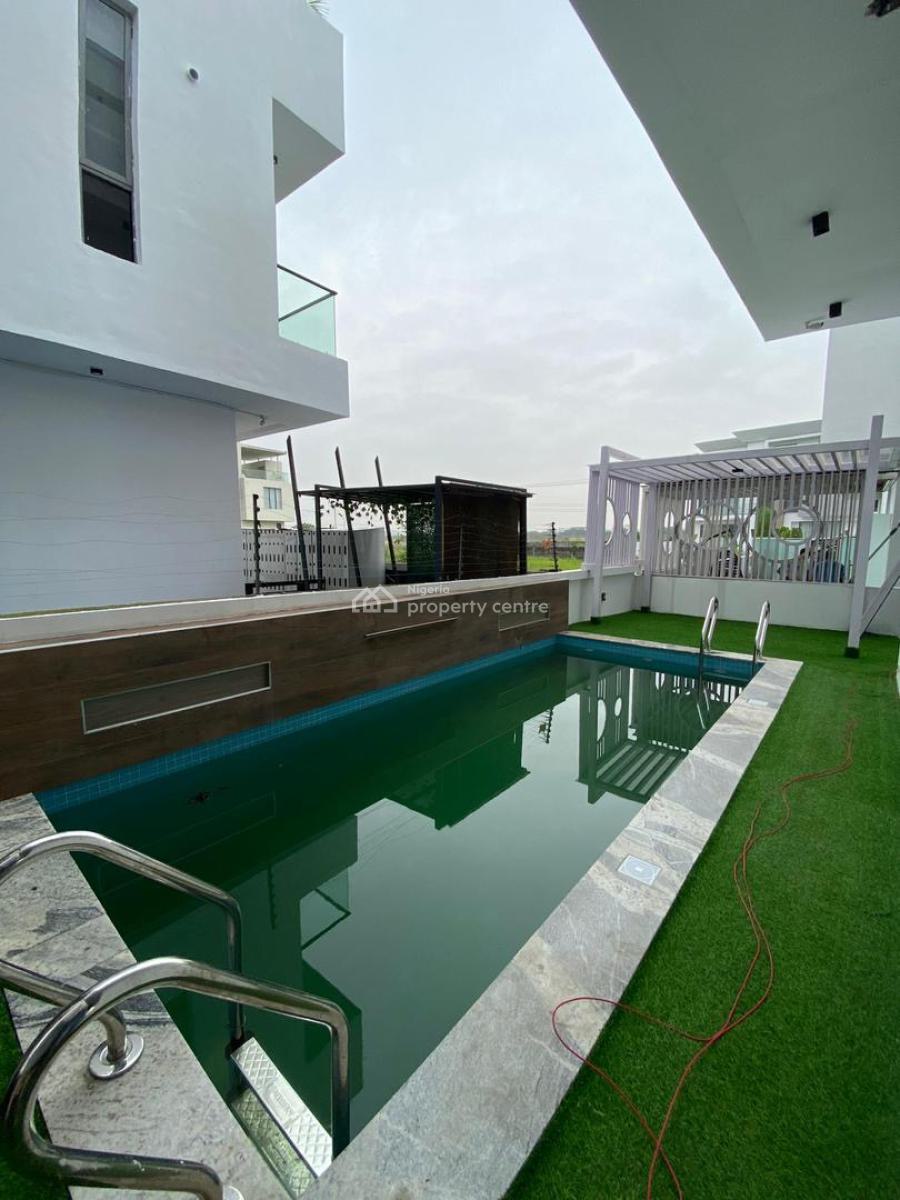 a Lovely 5 Bedroom Fully Detached Duplex with Pool, Cinema, Osapa, Lekki, Lagos, Detached Duplex for Sale