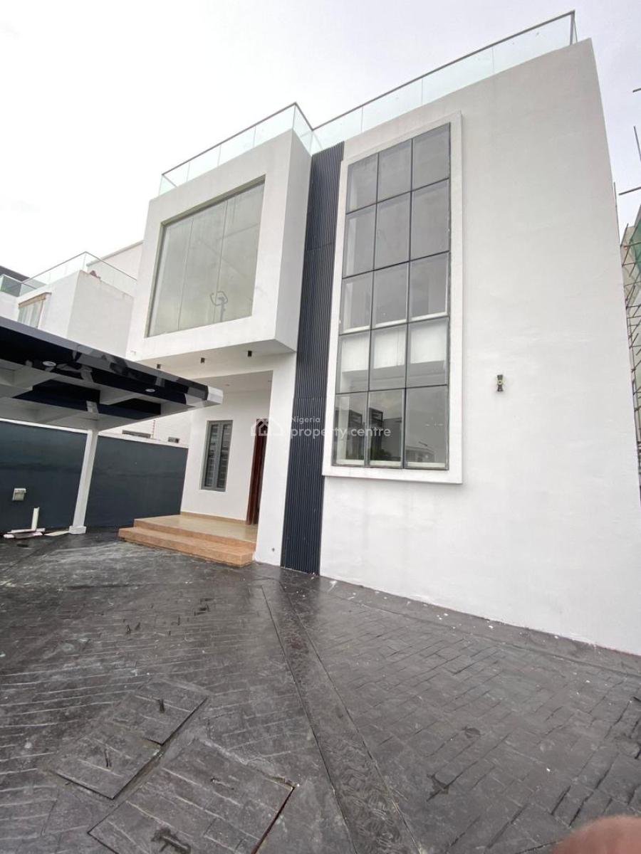 a Well Built 5 Bedroom Fully Detached Duplex with Bq, Osapa, Lekki, Lagos, Detached Duplex for Sale