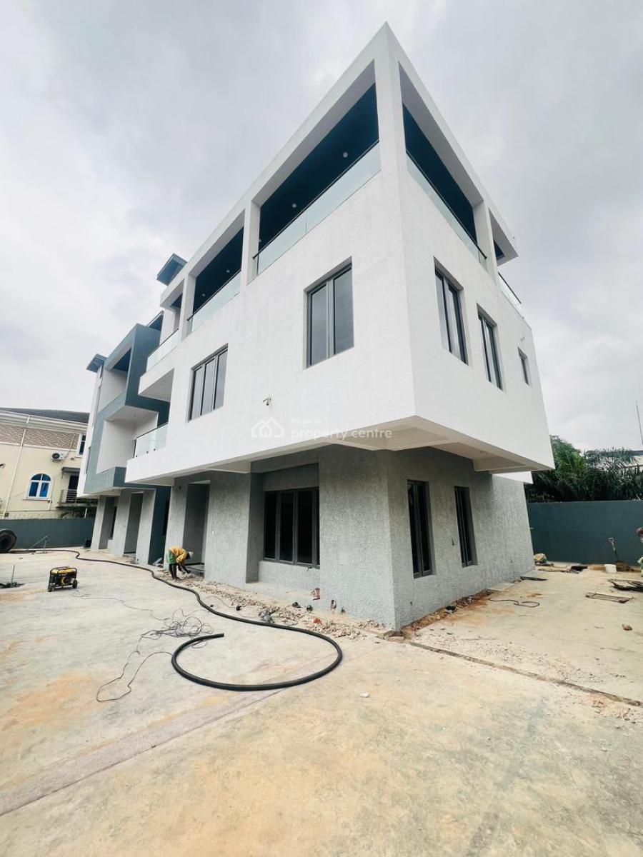 Panoramic 5 Bedroom Semi Detached Duplex Plus Bq,office Room, Ikeja, Lagos, Semi-detached Duplex for Rent