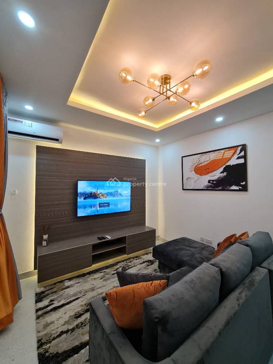 Fullyfurnished 1bedroom Apartment with Personal Kitchen, Apha Beach, Lekki, Lagos, Mini Flat (room and Parlour) for Rent