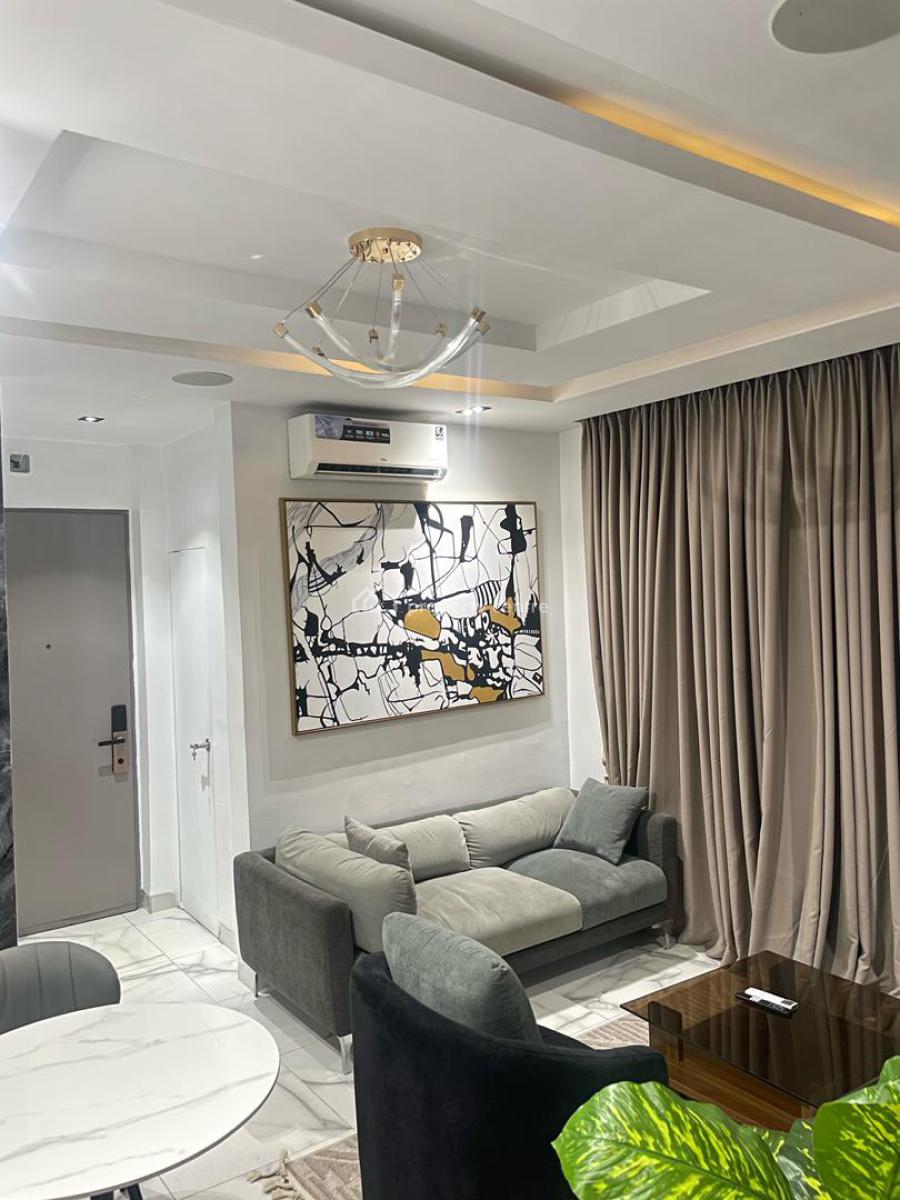 Elegant One Bedroom Flat + Massage Chair, Salomi, Ikoyi, Lagos, House Short Let