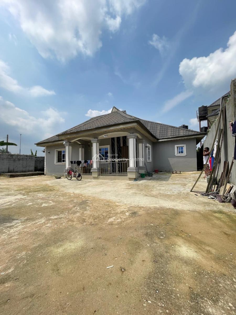 4 Bedroom Detached Bungalow on 3 Plots of Land, Eneka Port Harcourt, Eneka, Port Harcourt, Rivers, Detached Bungalow for Sale