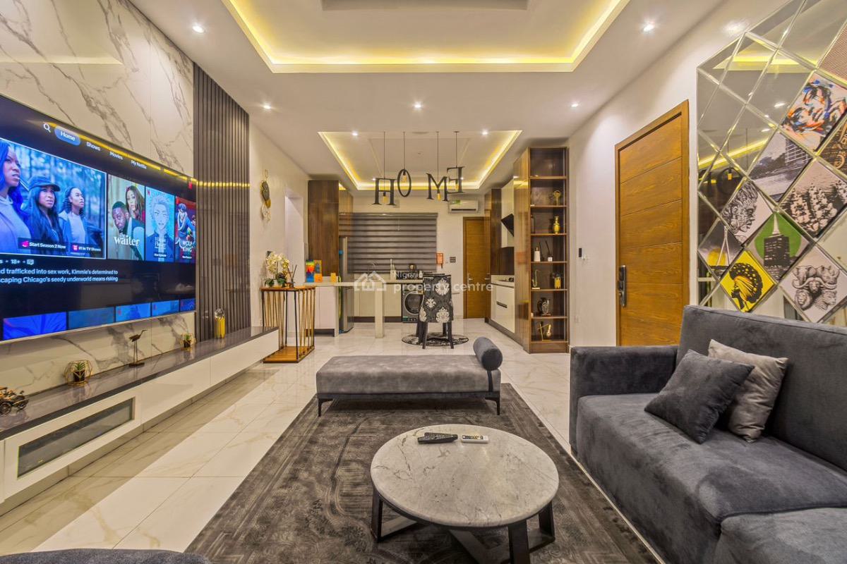 Spacious 1 Bedroom Apartment (ground Floor ), Lekki Phase 1, Lekki, Lagos, House Short Let