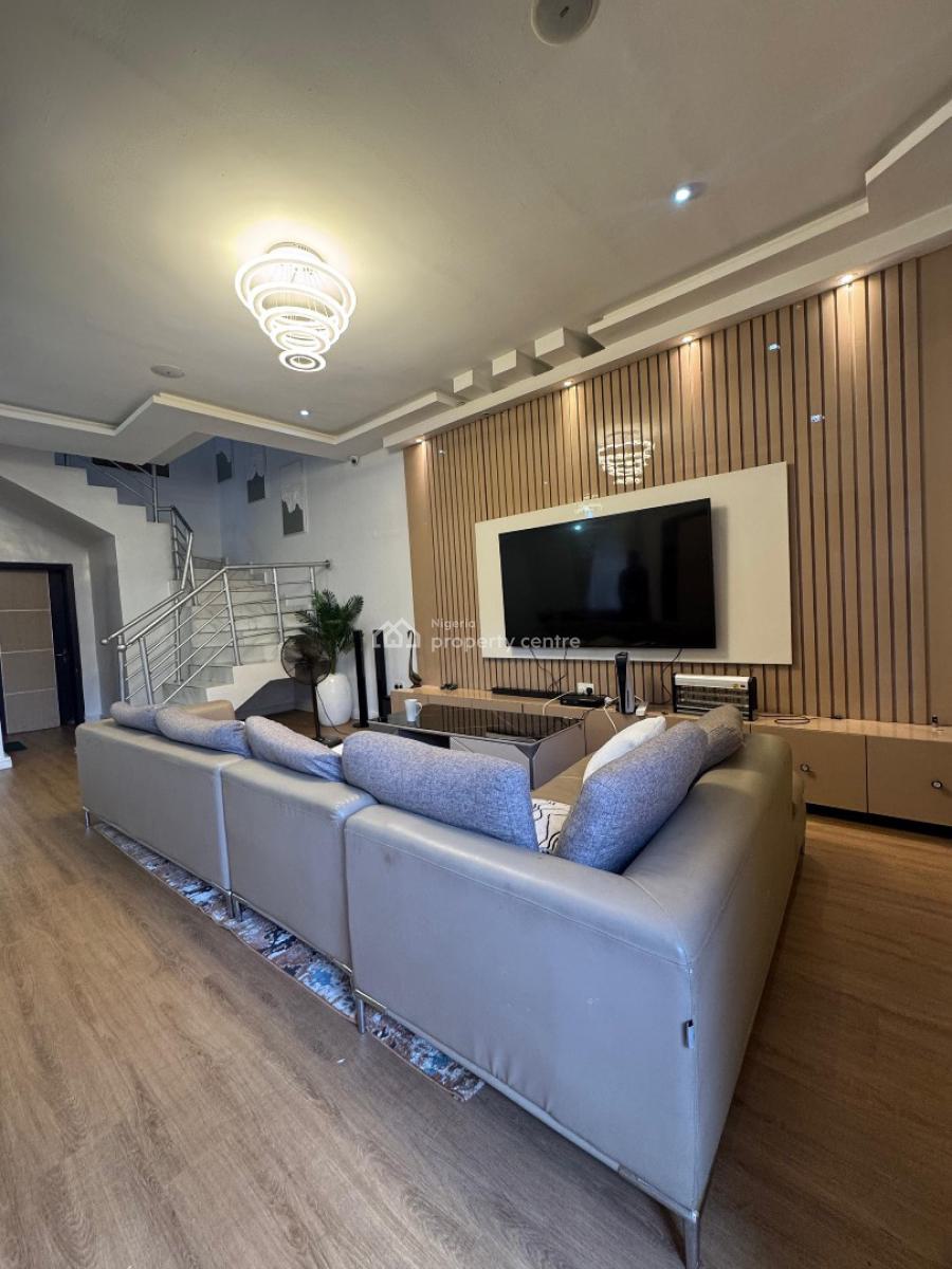Top Notch Spacious Lovely 4 Bedroom Semi Detached with Bq, Orchid Road Lekki Before Round About, Lekki, Lagos, Semi-detached Duplex for Sale