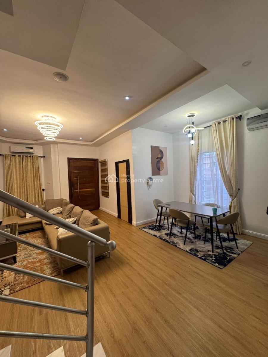 Top Notch Spacious Lovely 4 Bedroom Semi Detached with Bq, Orchid Road Lekki Before Round About, Lekki, Lagos, Semi-detached Duplex for Sale