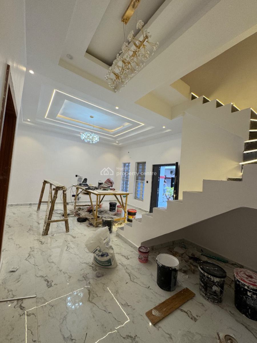 Service Gorgeous Newly Built 4 Bedroom Duplex Very Spacious and Nice, Orchid Road Lekki Before Round About, Lekki, Lagos, Terraced Duplex for Sale