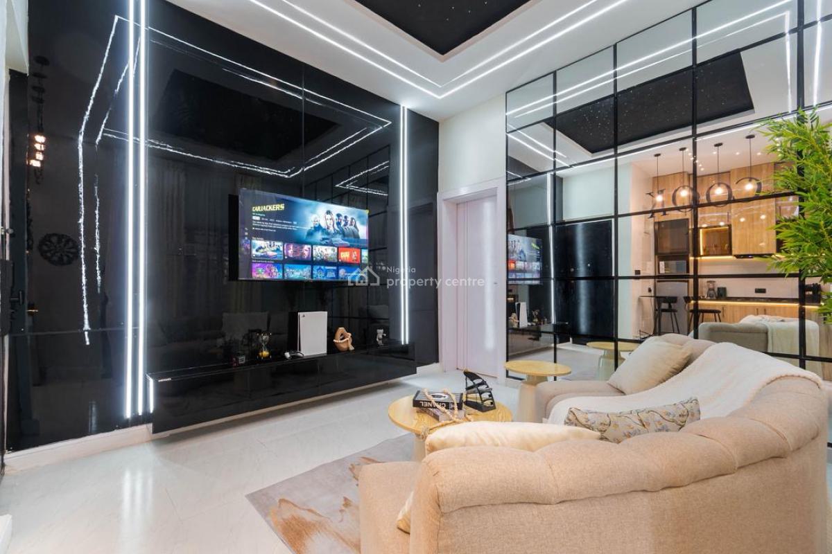 *place Pro*  Brand New Luxury 1bedroom Apartment  Location: Ikate, Lek, Ikate, Lekki, Lagos, House Short Let