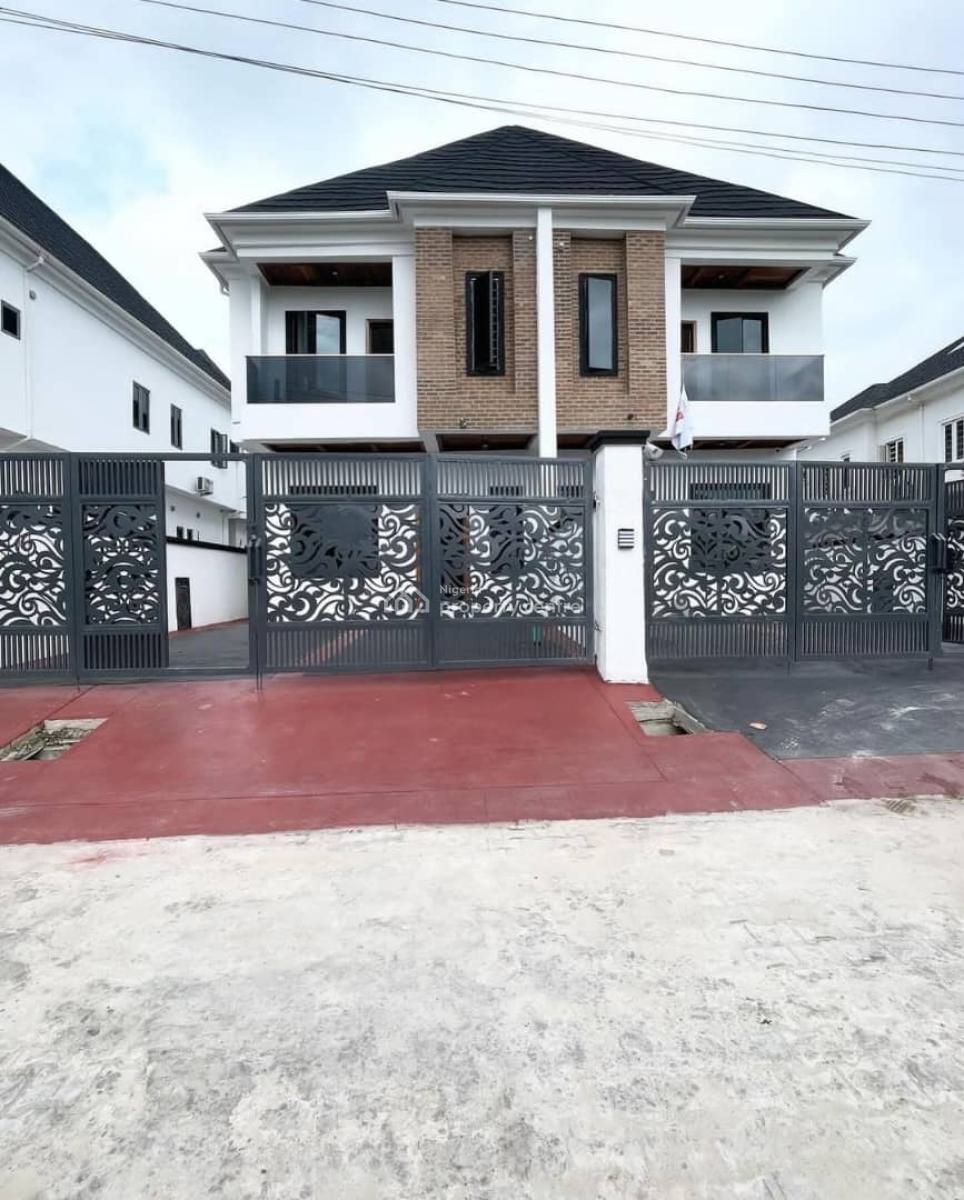Beautifully Furnished 4 Bedroom  Semi Detached with Bq, Oral Estate, Second Toll Gate, Chevron, Lekki Phase 2, Lekki, Lagos, Semi-detached Duplex for Sale