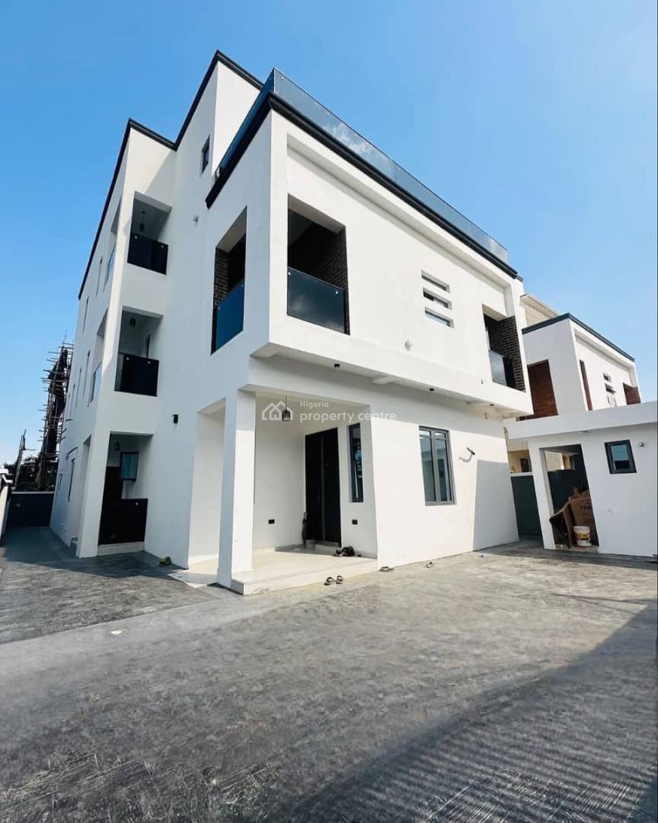 Elegant 5 Bedroom Detached Duplex with Bq in Elite Estate, Gra Phase 2, Magodo, Lagos, Detached Duplex for Sale
