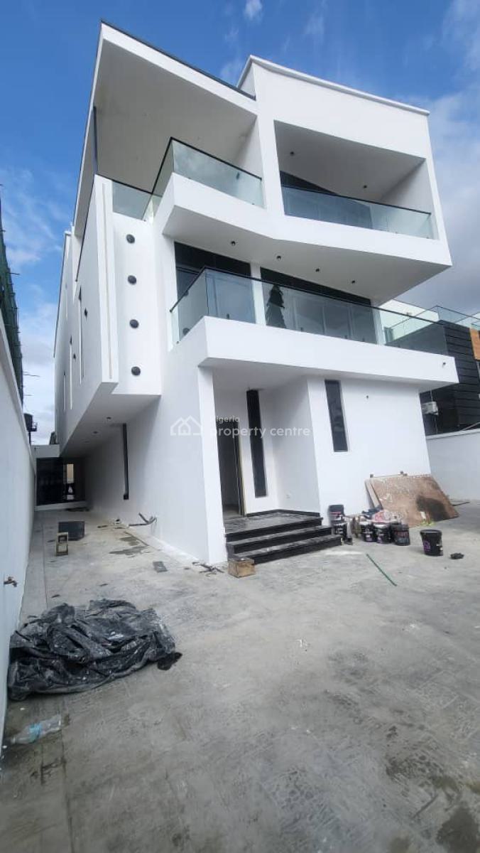 5 Bedrooms Fully Detached Duplex with a Bq in Lekki Phase 1, Lekki Phase 1, Lekki, Lagos, Detached Duplex for Sale
