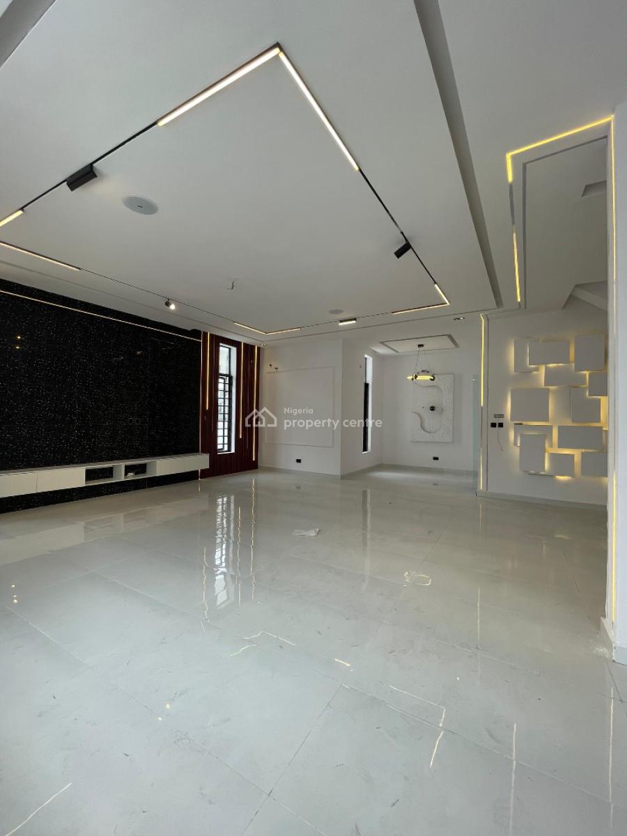 Newly Built 5 Detached Duplex with Bq and Pool and Open Terrace, Orchid Road, Lekki, Lagos, Detached Duplex for Sale