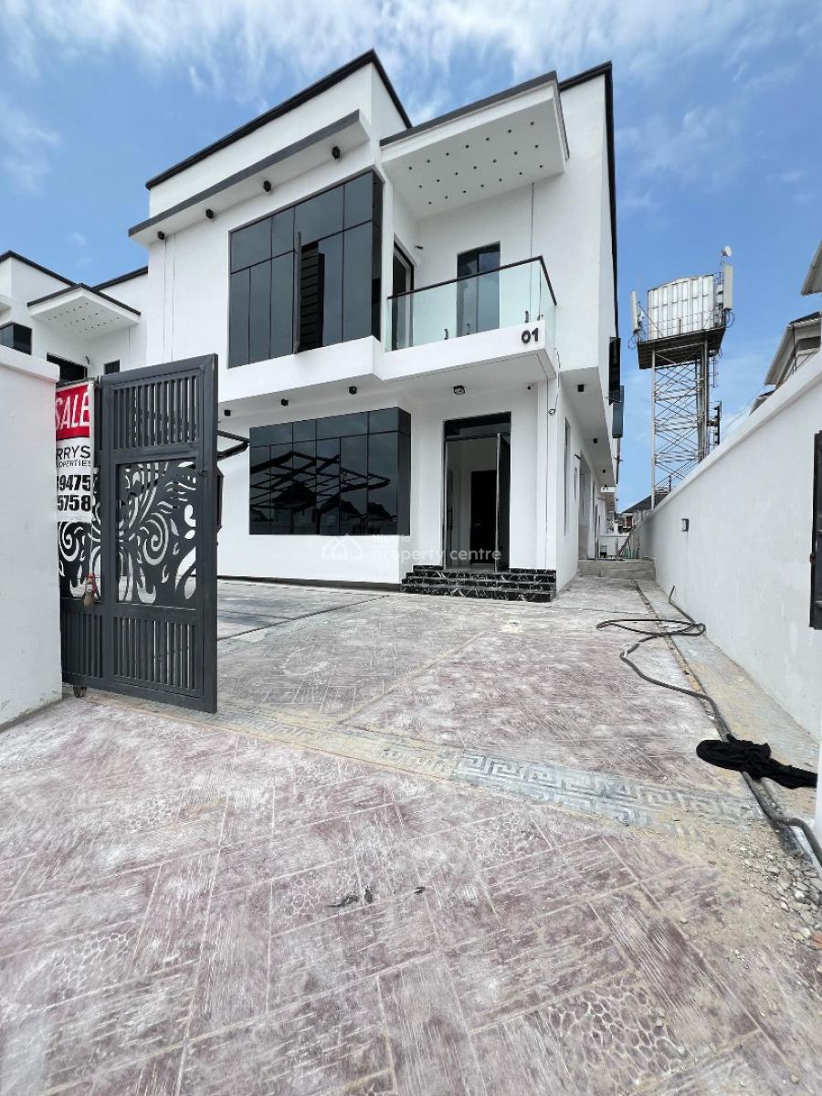 Newly Built 5 Detached Duplex with Bq and Pool in a Serene Envir, Orchid Road, Lekki, Lagos, Detached Duplex for Sale