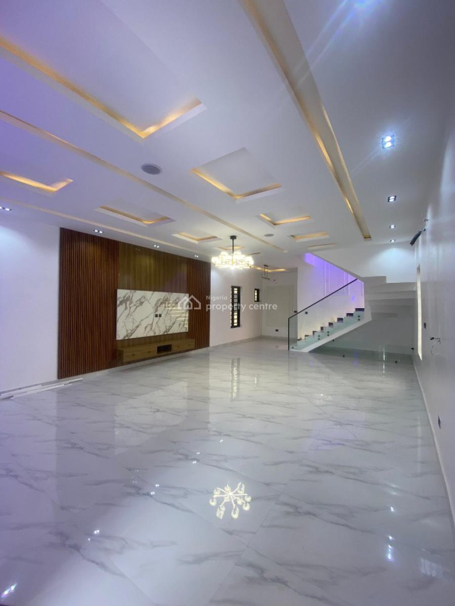 Newly Built 5 Detached Duplex with Bq and Pool in a Serene Environment, Orchid Road, Lekki, Lagos, Detached Duplex for Sale