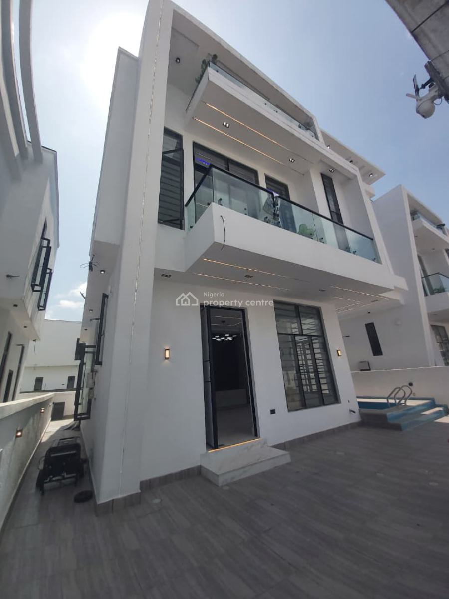 Luxuriously 4 Bedroom Detached Duplex with Bq Pool, Ajah, Lagos, Detached Duplex for Sale