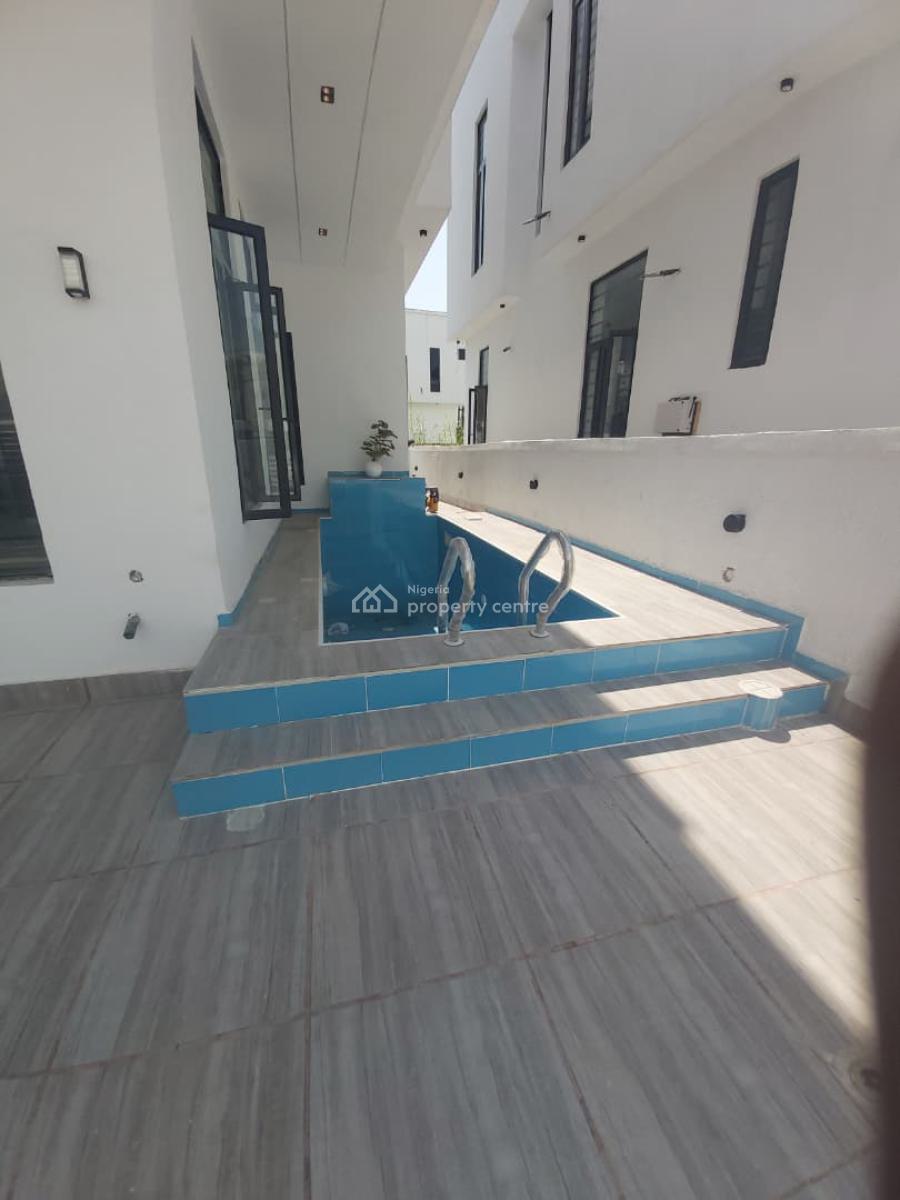 Luxuriously 4 Bedroom Detached Duplex with Bq Pool, Ajah, Lagos, Detached Duplex for Sale