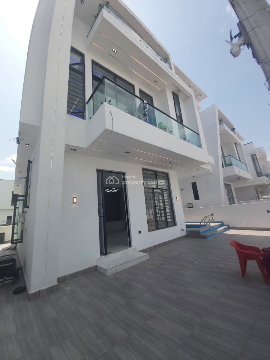 Luxuriously 4 Bedroom Detached Duplex with Bq Pool, Ajah, Lagos, Detached Duplex for Sale