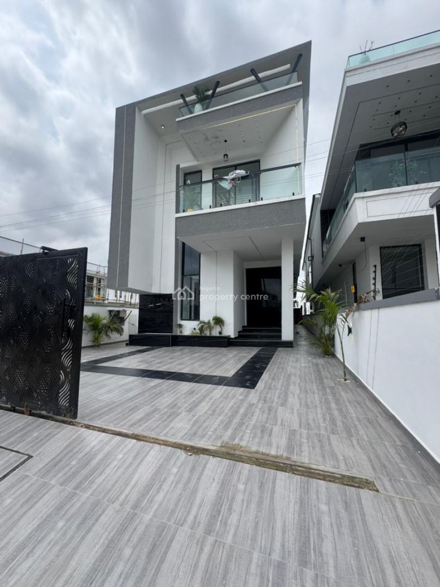 Luxury 5 Bedrooms Fully Detached Duplex with a Bq & Swimming Pool, Ajah, Lagos, Detached Duplex for Sale