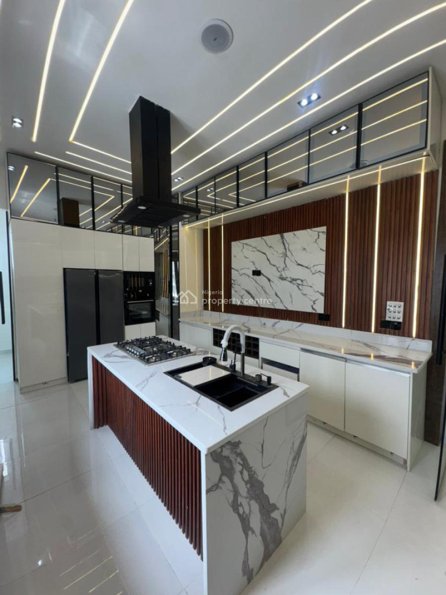 Luxury 5 Bedrooms Fully Detached Duplex with a Bq & Swimming Pool, Ajah, Lagos, Detached Duplex for Sale