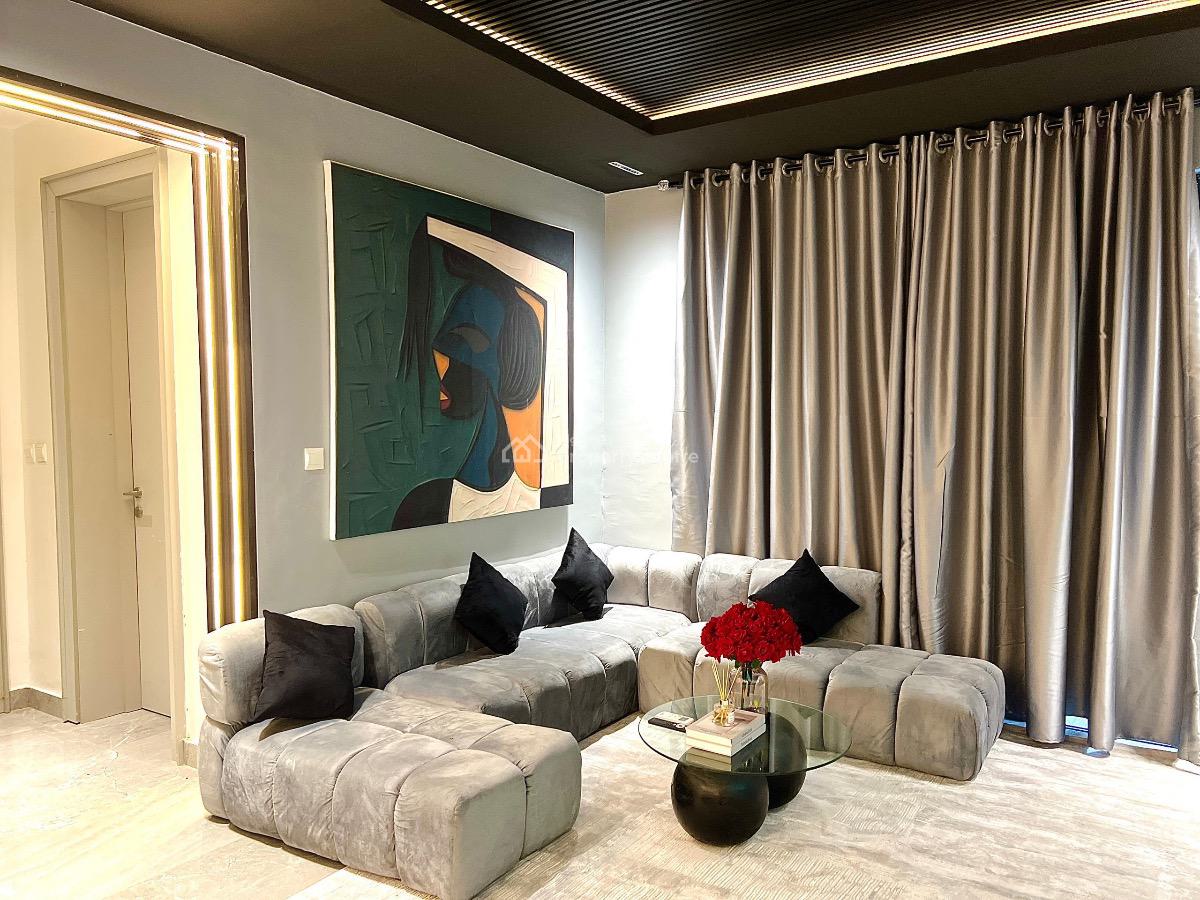 Introducing 50 Shades   *a Brand New Luxury 1 Bedroom with 2 Balconi, Lekki-, Lekki Phase 1, Lekki, Lagos, Detached Duplex Short Let