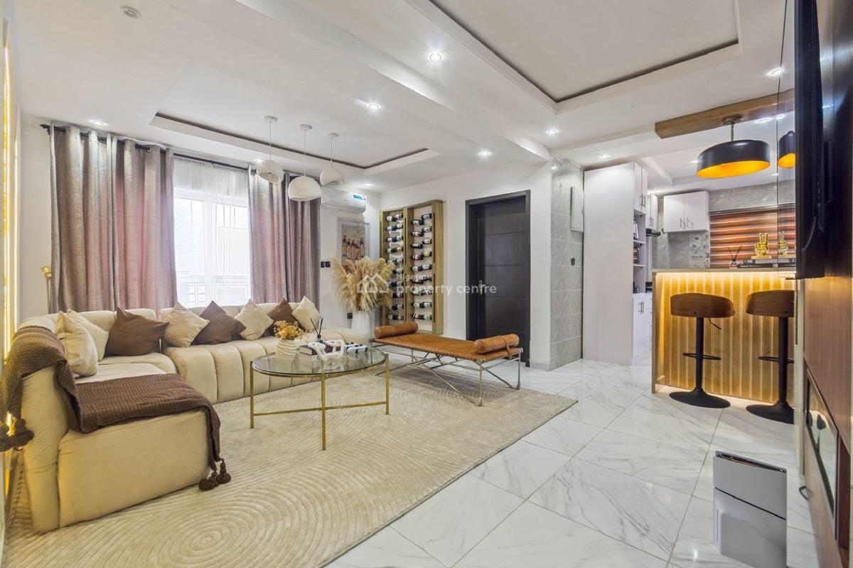 Champagne    *a Spacious Luxury 1 Bedroom with Ps5, 2 Balconies & Pr, Lekki, Lekki Phase 1, Lekki, Lagos, Detached Duplex Short Let