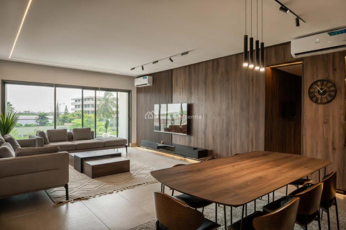 Beautiful Sea View Luxury 3 Bedroom Apartment with, Elevator, Balcony, Off Ahmed Bello Way, Victoria Island (vi), Lagos, Flat / Apartment Short Let