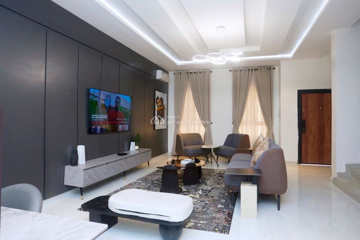 Luxury 3 Bedroom Terraced Duplex, Ikate, Lekki, Lagos, Terraced Duplex Short Let