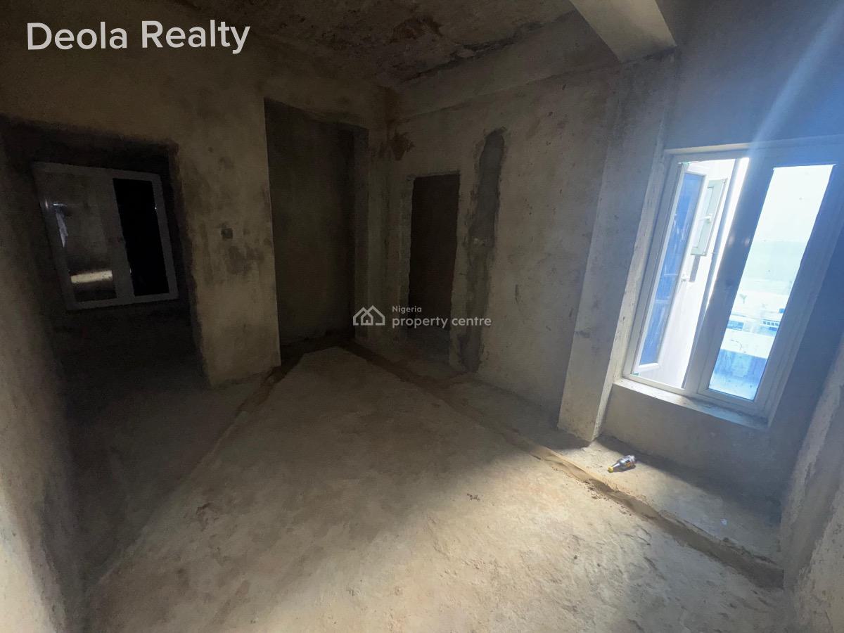 a Luxury 1 Bedroom Apartment in a Fully Serviced Estate (carcass), Whitesand School, Ikate, Lekki, Lagos, Mini Flat (room and Parlour) for Sale