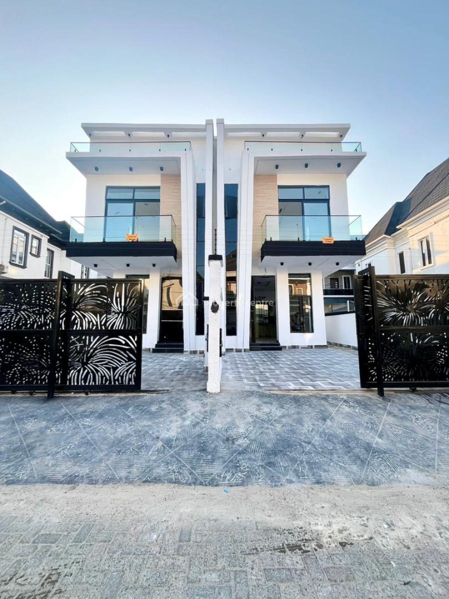 Contemporary 4 Bedroom Semi-detached Duplex with Bq, Orchid, Lekki, Lagos, Semi-detached Duplex for Sale