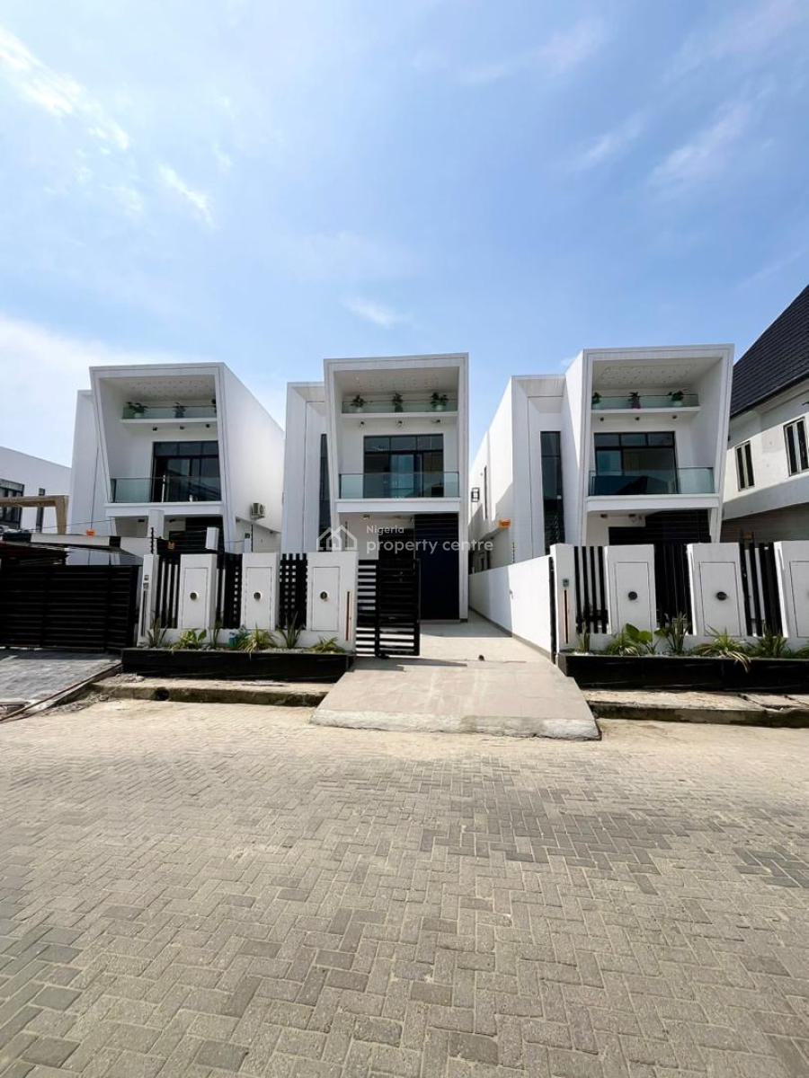 Beautifully Crafted 4 Bedroom Detached Duplex with Bq, Orchid, Lekki, Lagos, Semi-detached Duplex for Sale