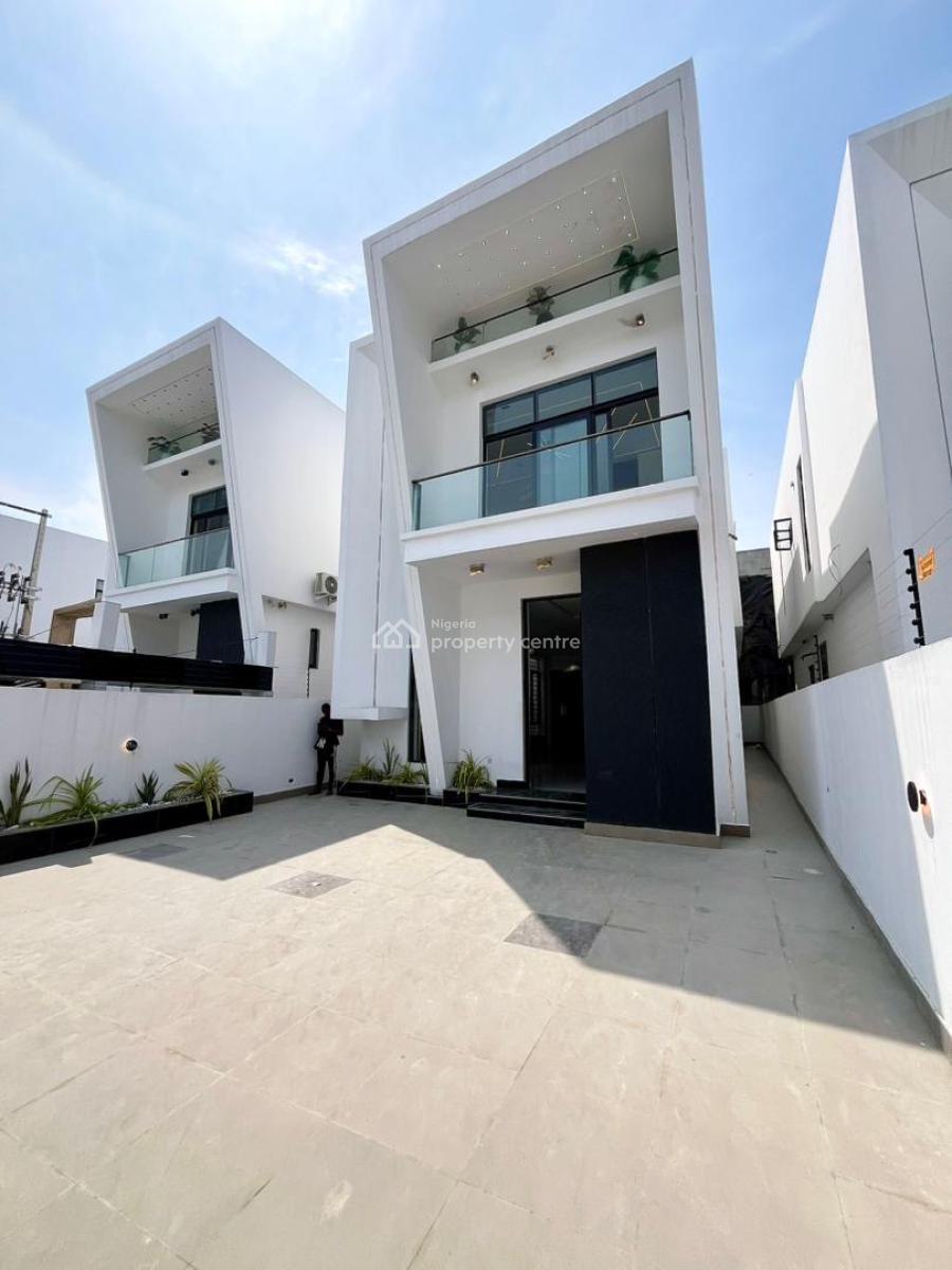 Beautifully Crafted 4 Bedroom Detached Duplex with Bq, Orchid, Lekki, Lagos, Semi-detached Duplex for Sale