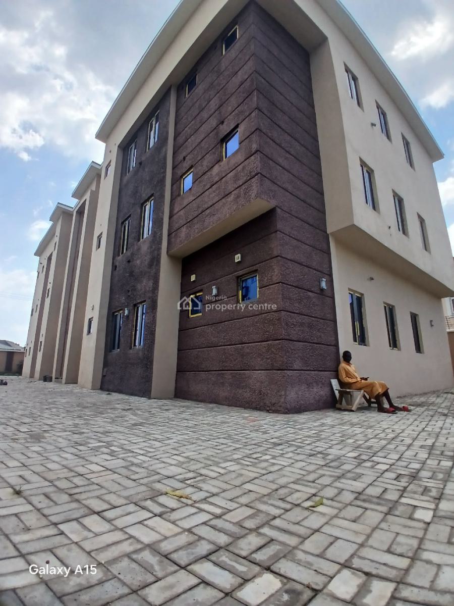 Newly Built Three Bedroom Flat, Gilmor Area Tarred Access Road, Jahi, Abuja, Flat / Apartment for Rent