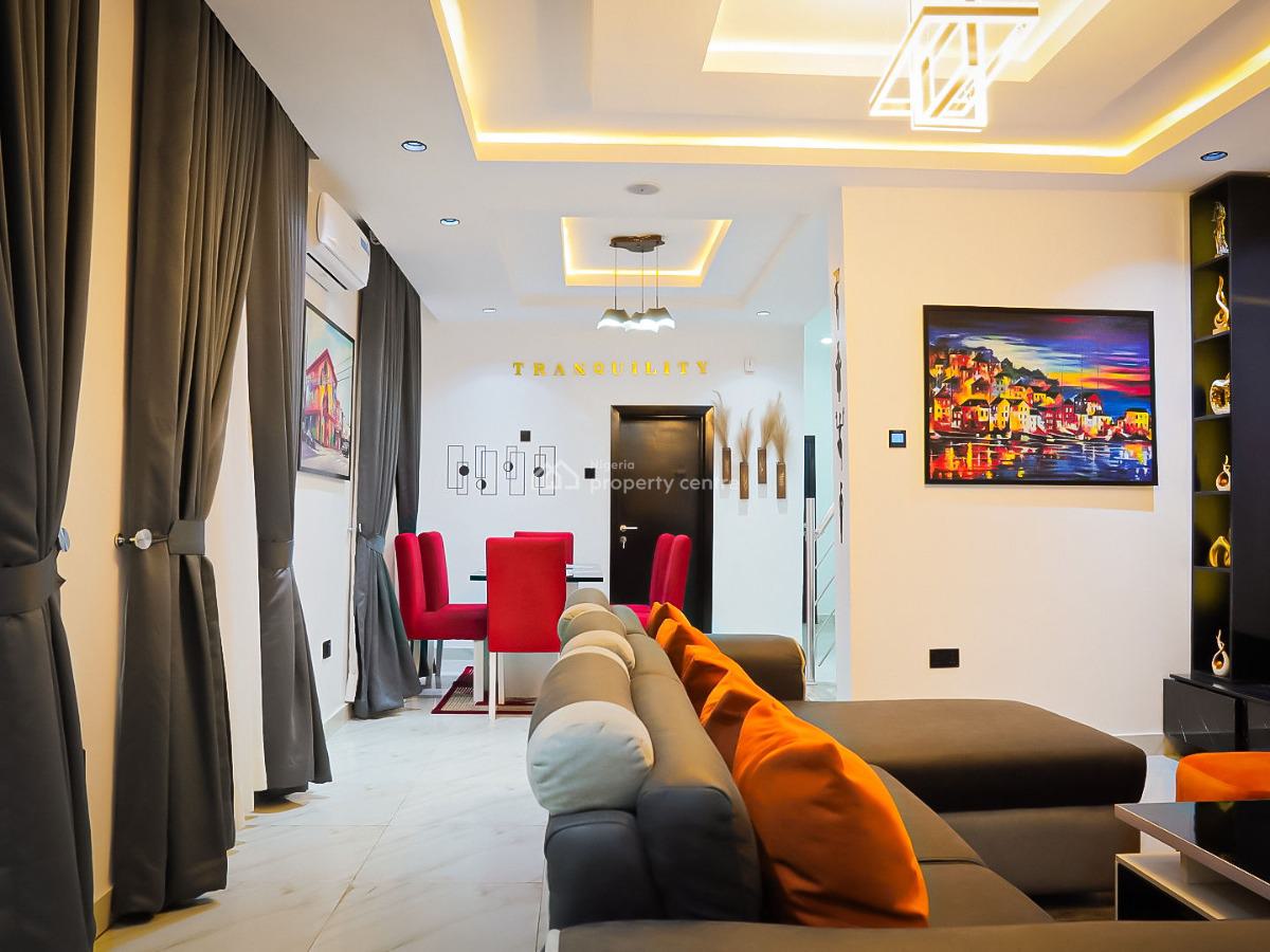 Derichmond Court 4 Bedroom Duplex Private Compound, Mercy Eneli Street By Alh Masha Road, Surulere, Lagos, Flat / Apartment Short Let