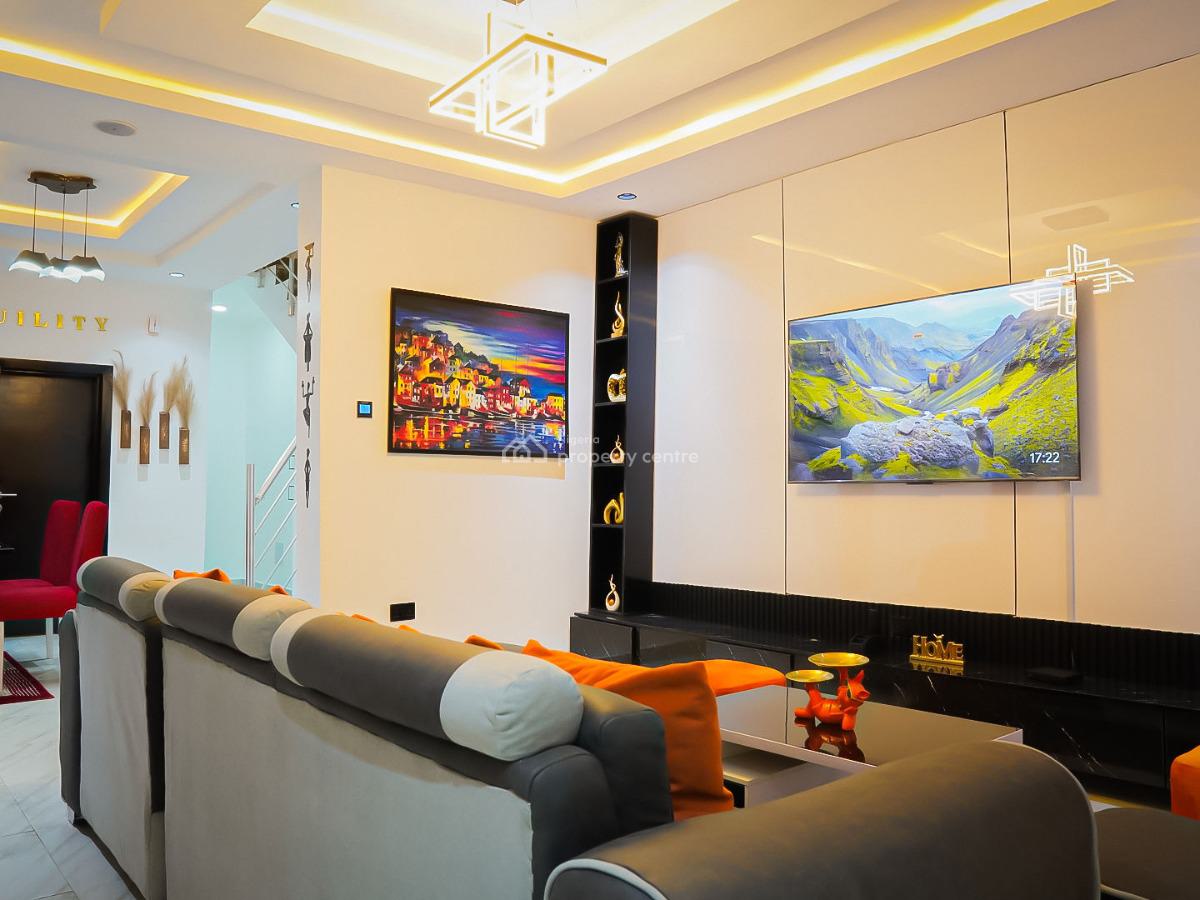 Derichmond Court 4 Bedroom Duplex Private Compound, Mercy Eneli Street By Alh Masha Road, Surulere, Lagos, Flat / Apartment Short Let