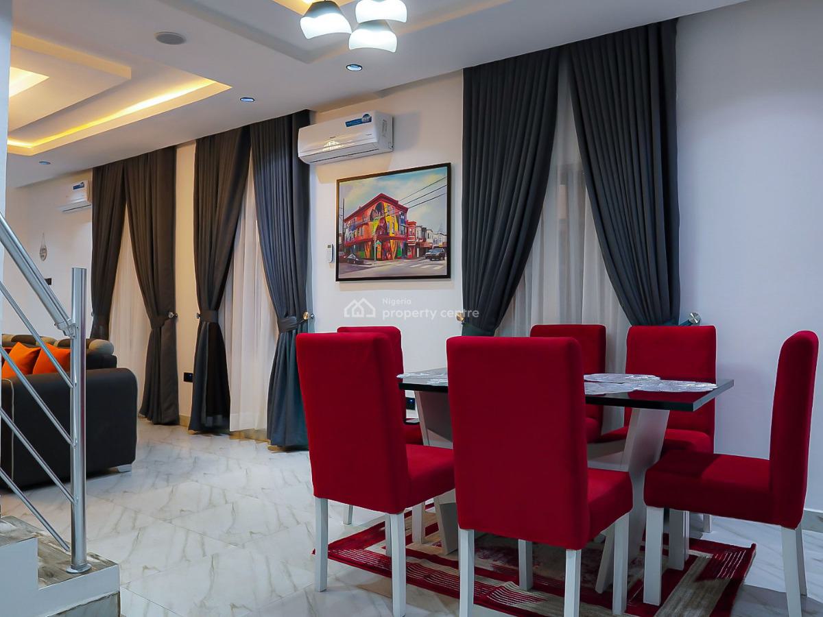 Derichmond Court 4 Bedroom Duplex Private Compound, Mercy Eneli Street By Alh Masha Road, Surulere, Lagos, Flat / Apartment Short Let