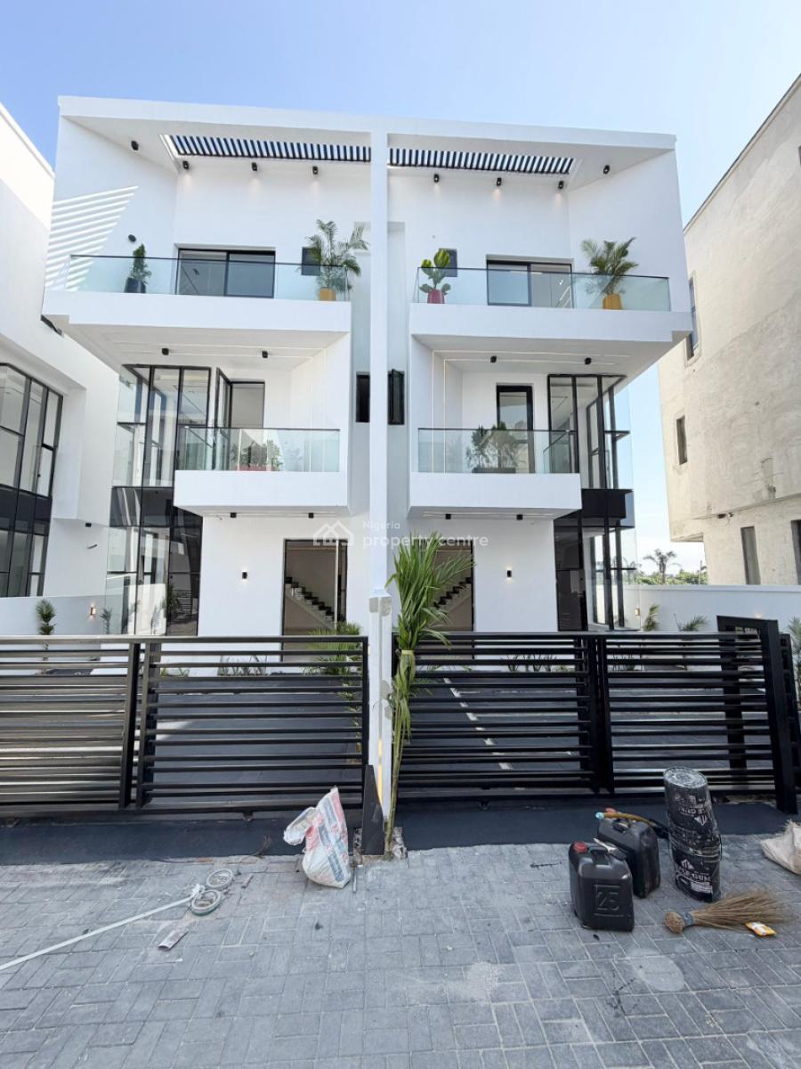 4 Bedroom Semi-detached Duplex, Chevron Tollgate, Lekki, Lagos, Semi-detached Duplex for Sale