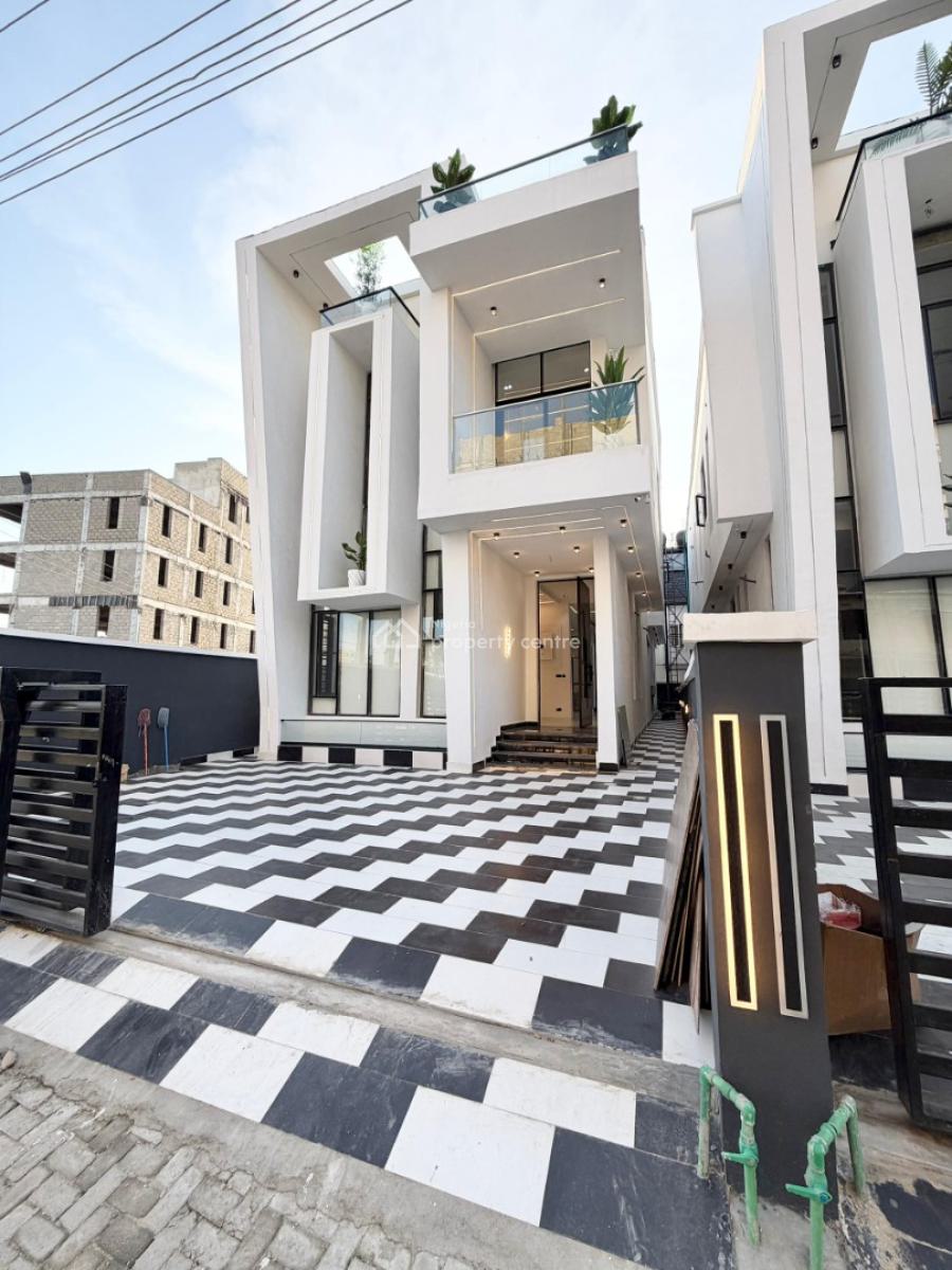 5 Bedroom Fully Detached Duplex with Swimming Pool, Chevron, Lekki, Lagos, Detached Duplex for Sale