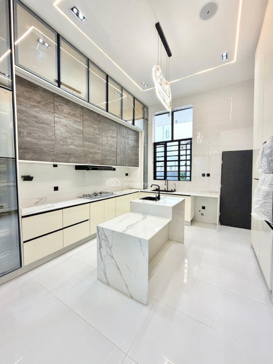 5 Bedroom Fully Detached Duplex with Swimming Pool, Chevron, Lekki, Lagos, Detached Duplex for Sale