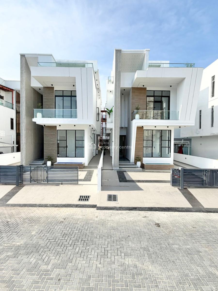 5 Bed Fully Detached Duplex with Bq, Osapa Lekki, Osapa, Lekki, Lagos, Detached Duplex for Sale