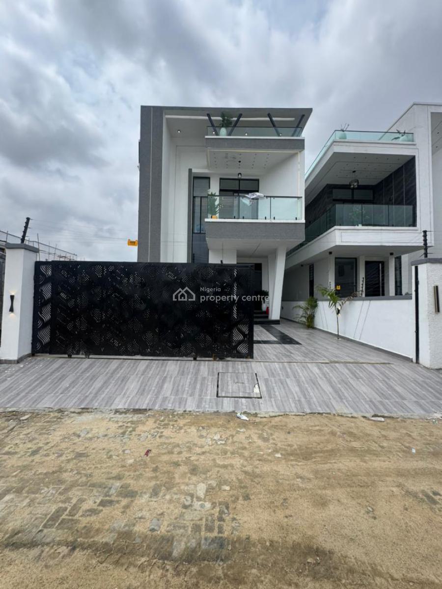 Magnificent 5 Bedroom Duplex with a Pool and a Bq, Ajah, Lagos, House for Sale