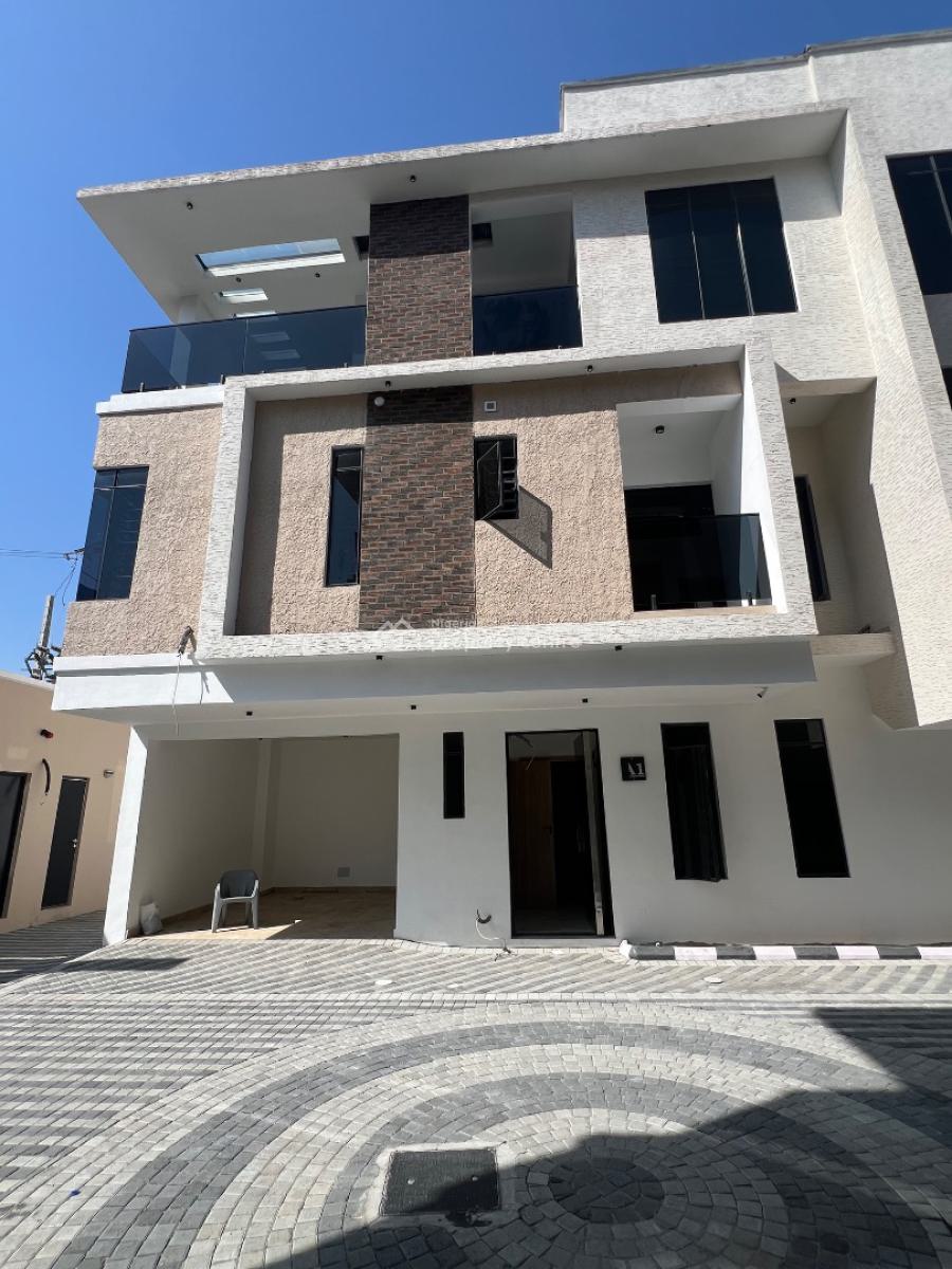 Luxury Built Four Bedroom Semi Detached House with Bq, Lekki Right, Lekki Phase 1, Lekki, Lagos, Semi-detached Duplex for Sale