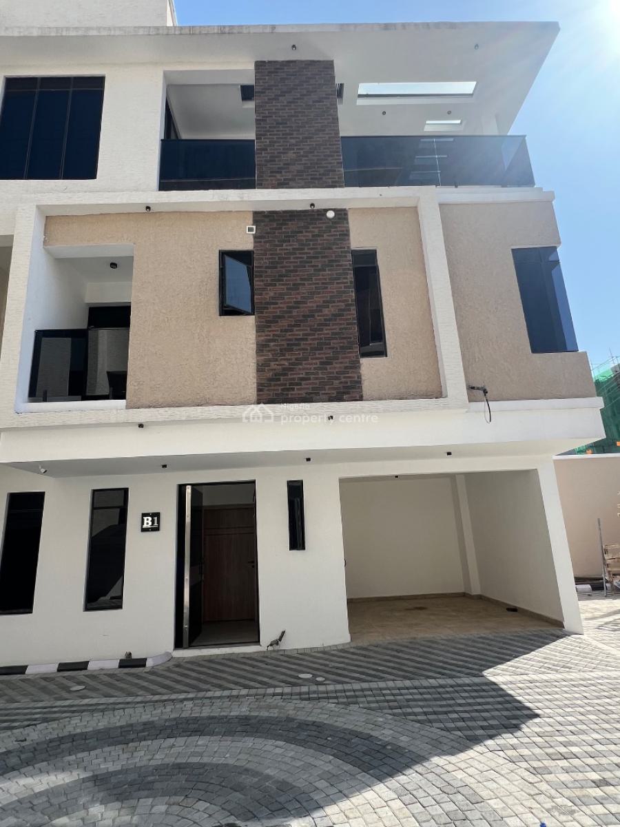 Luxury Built Four Bedroom Semi Detached House with Bq, Lekki Right, Lekki Phase 1, Lekki, Lagos, Semi-detached Duplex for Sale