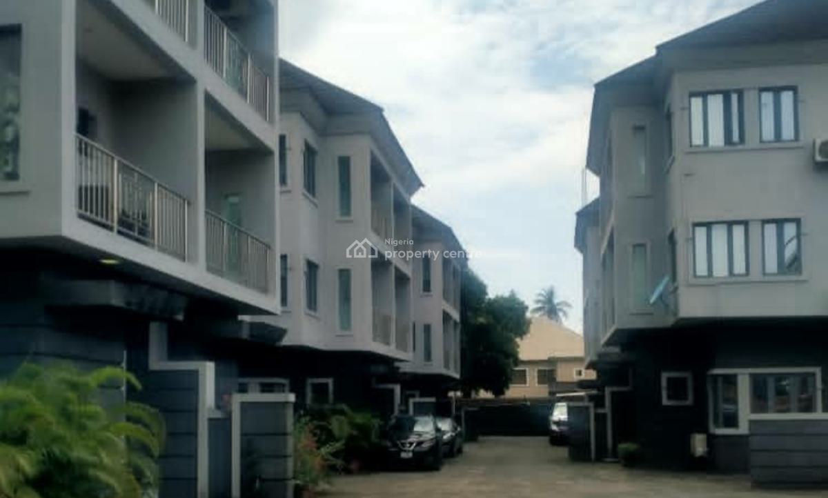 4 Bedroom Semi-detached Duplex + Bq Swimming Pool in a Mini Court of 10 Units, Old Ikoyi, Ikoyi, Lagos, Semi-detached Duplex for Sale