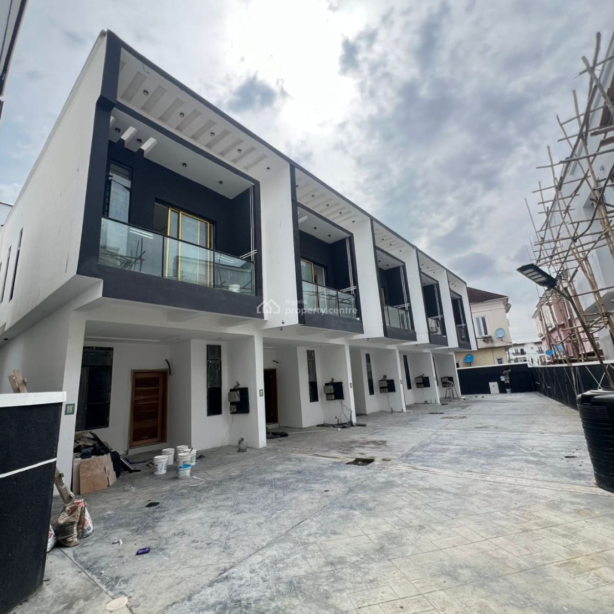 House with Governors Consent & Building Approval, Chevron, Lekki, Lagos, Terraced Duplex for Sale