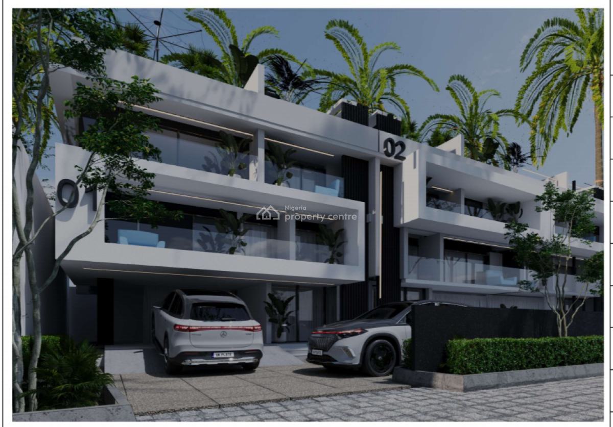 5 Bedroom Terrace Duplex (off Plan), Adeniyi Jones Street, Ikeja, Lagos, Terraced Duplex for Sale