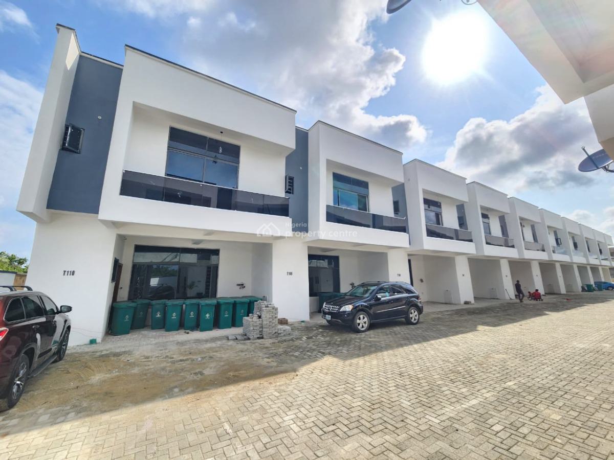 Contemporary 4 Bedroom Terrace Duplex, Abraham Adesanya, Ajah, Lagos, Terraced Duplex for Sale