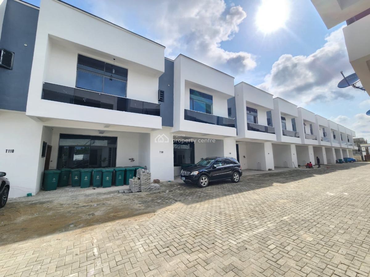 Contemporary 4 Bedroom Terrace Duplex, Abraham Adesanya, Ajah, Lagos, Terraced Duplex for Sale