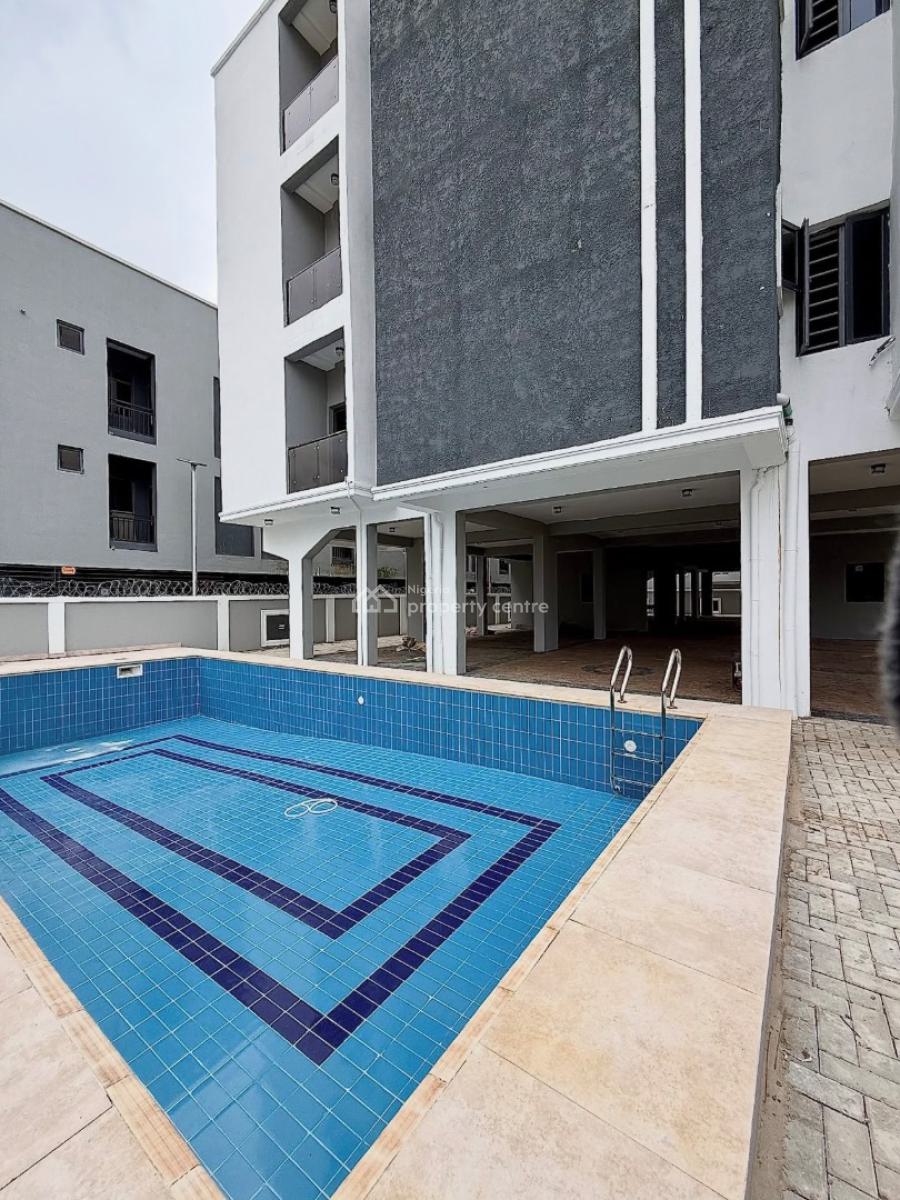 Spacious Brand New 2 Bedroom Apartment with Swimming Pool, Ikate Elegushi, Lekki, Lagos, Flat / Apartment for Rent