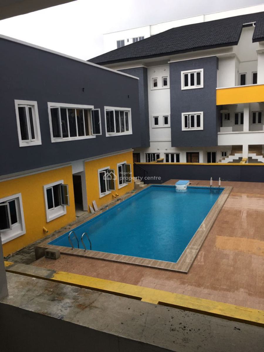 3-bedroom Terrace with Bq, Swimming Pool, Ikate, Lekki, Lagos, Flat / Apartment for Rent